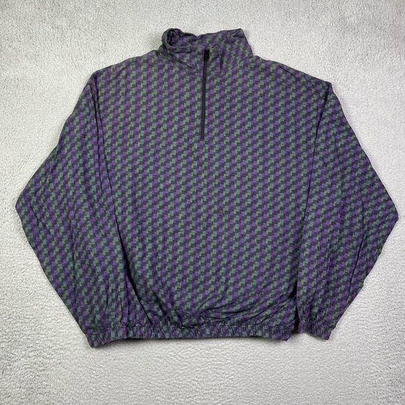 Vintage 90s windbreaker pullover - Picture 2 of 5